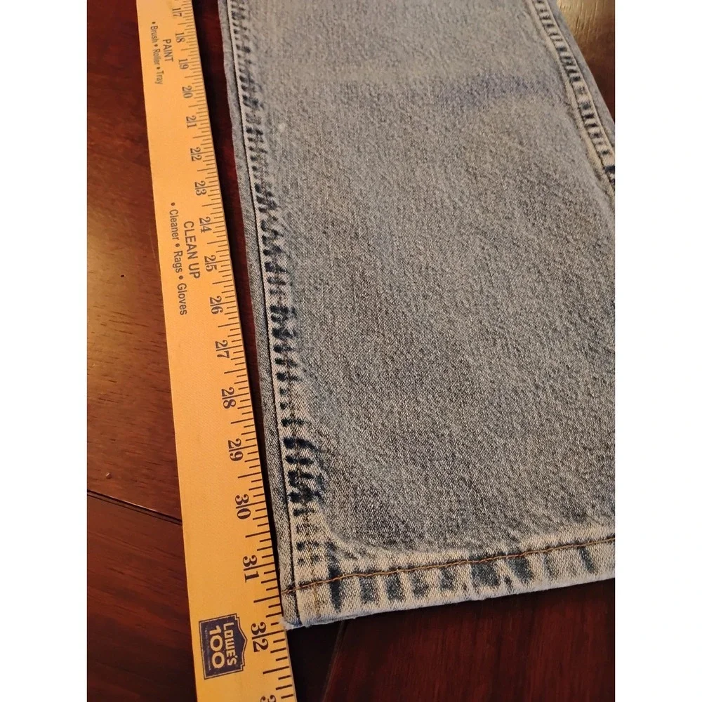 Wrangler 36MWZ Mens Slim Fit Cowboy Cut Jeans Light Wash Denim 38x34